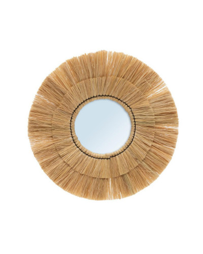 Miroir en rondin de bois de caféier 1,50m x60cm - LES TRESORS DE BALI